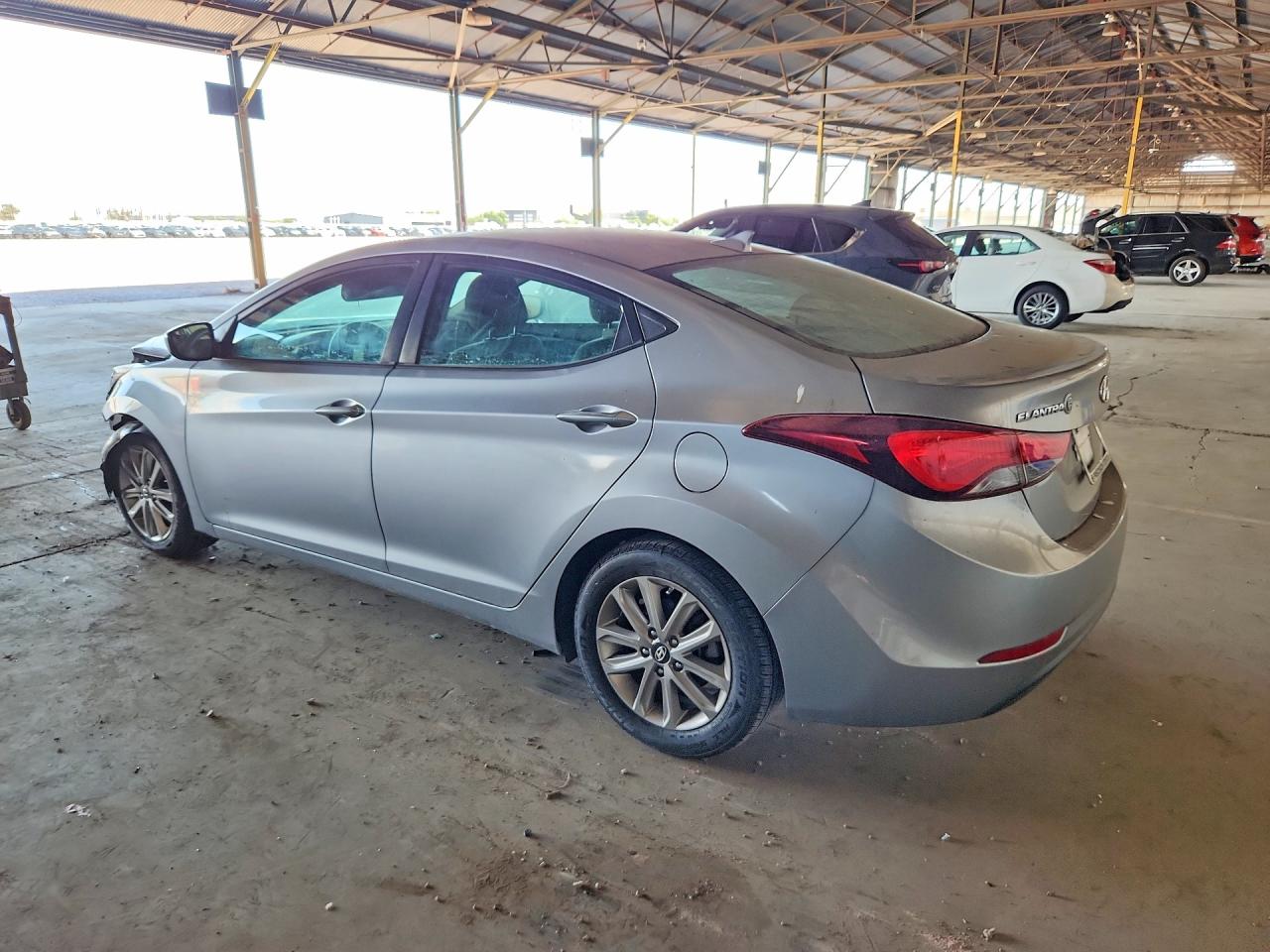 2015 Hyundai Elantra Se Silver vin: 5NPDH4AE0FH570586