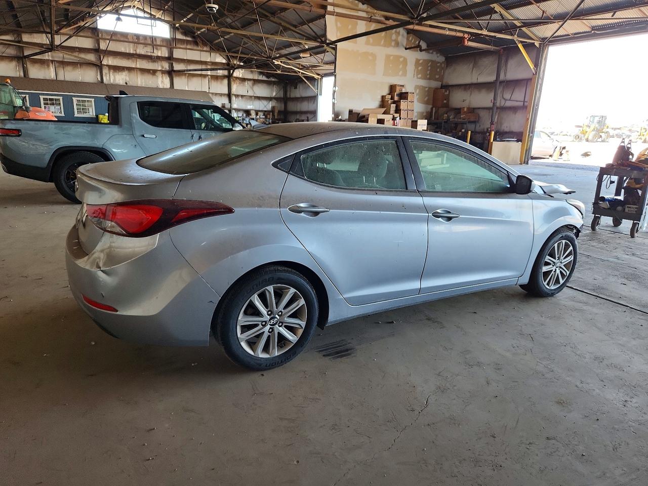 2015 Hyundai Elantra Se Silver vin: 5NPDH4AE0FH570586