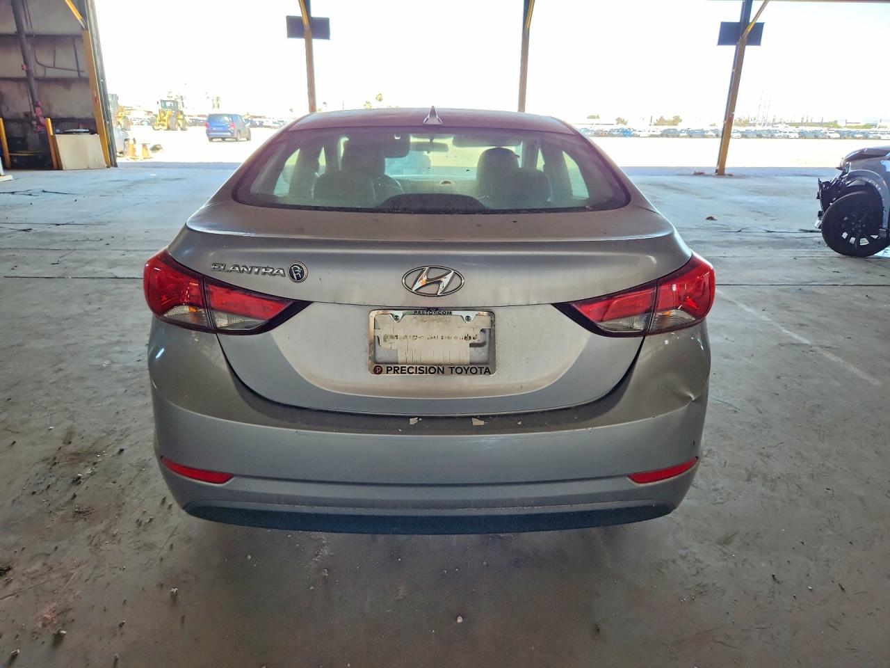 2015 Hyundai Elantra Se Silver vin: 5NPDH4AE0FH570586