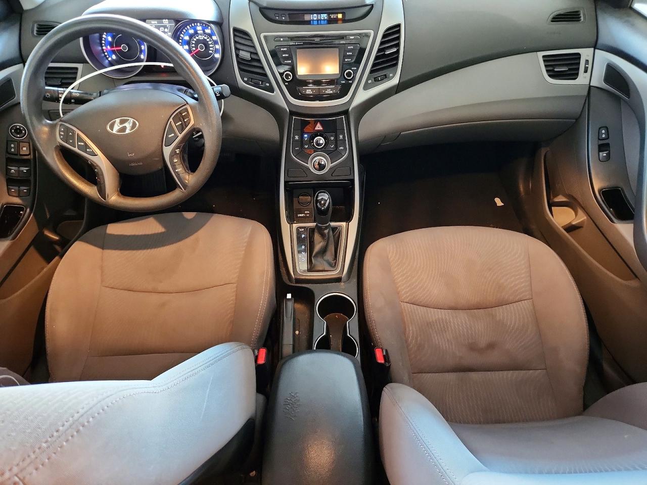 2015 Hyundai Elantra Se Silver vin: 5NPDH4AE0FH570586
