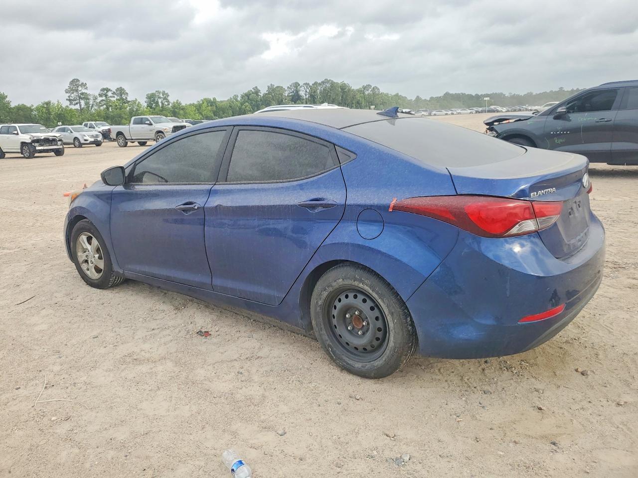 2015 Hyundai Elantra Se Blue vin: 5NPDH4AE0FH575867