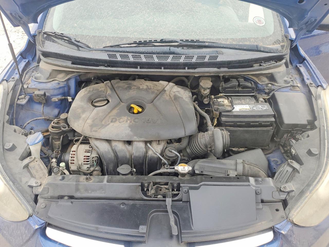 2015 Hyundai Elantra Se Blue vin: 5NPDH4AE0FH575867