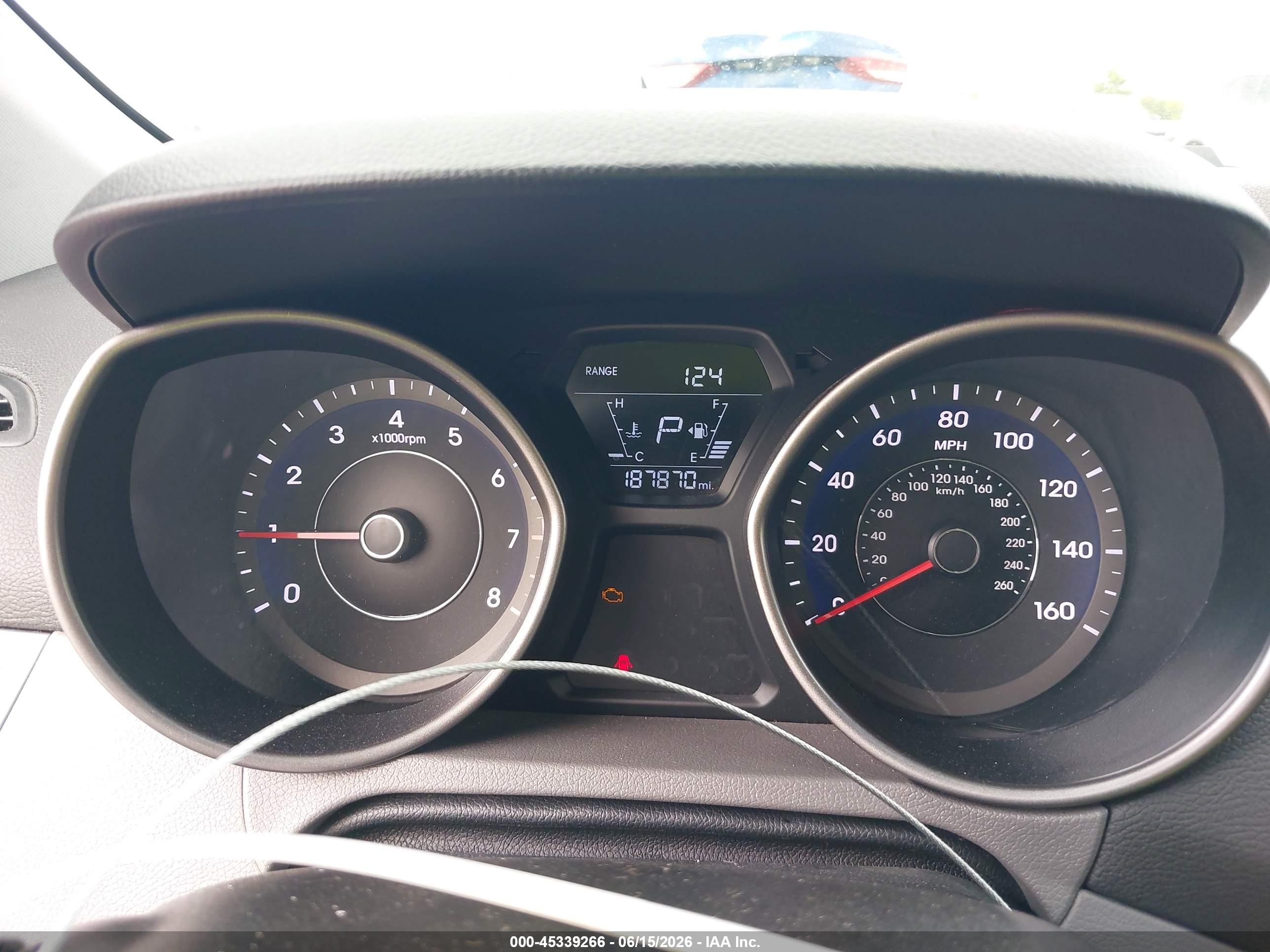 2015 Hyundai Elantra Se Silver vin: 5NPDH4AE0FH577103