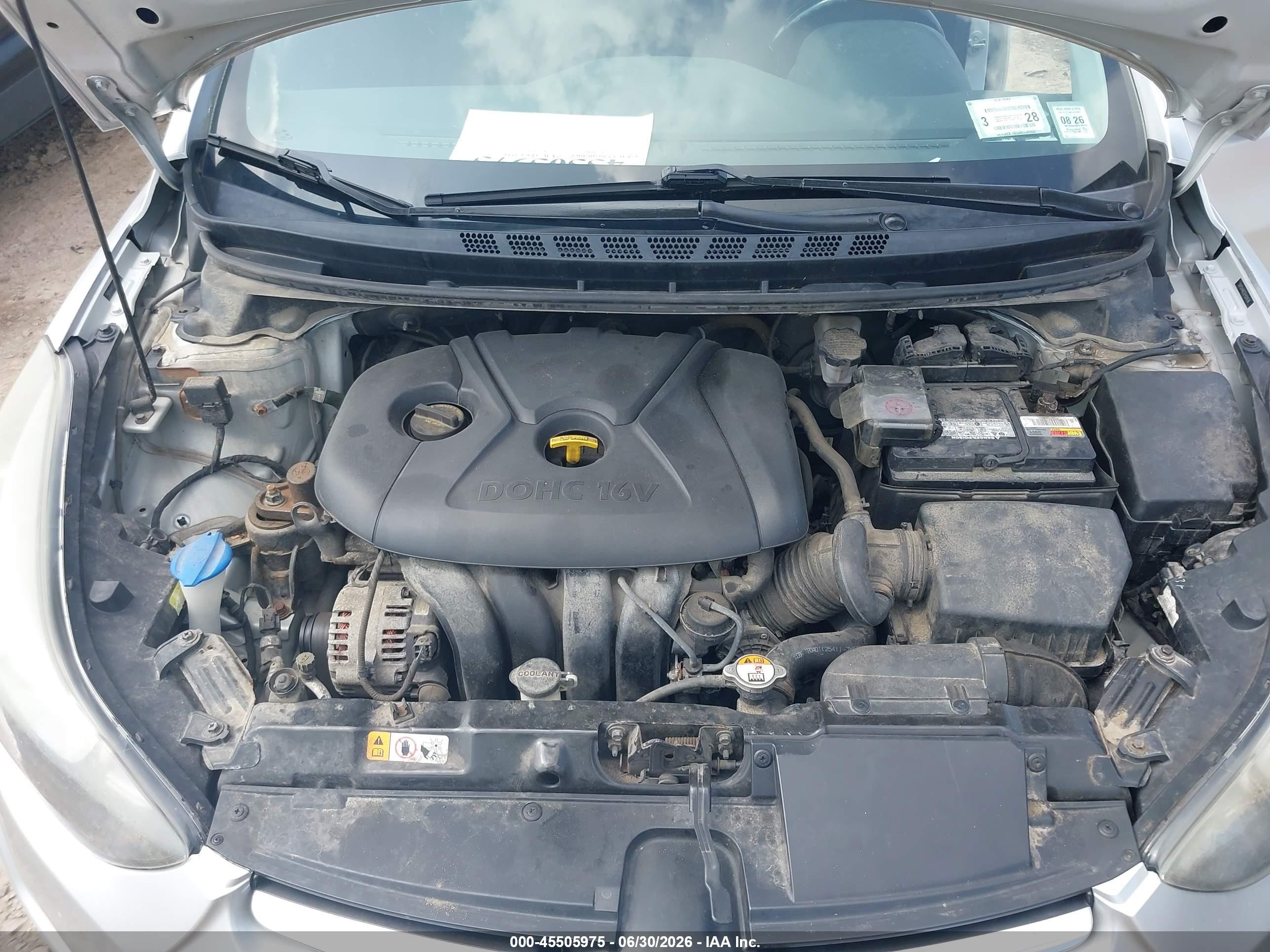 2015 Hyundai Elantra Se Silver vin: 5NPDH4AE0FH581636