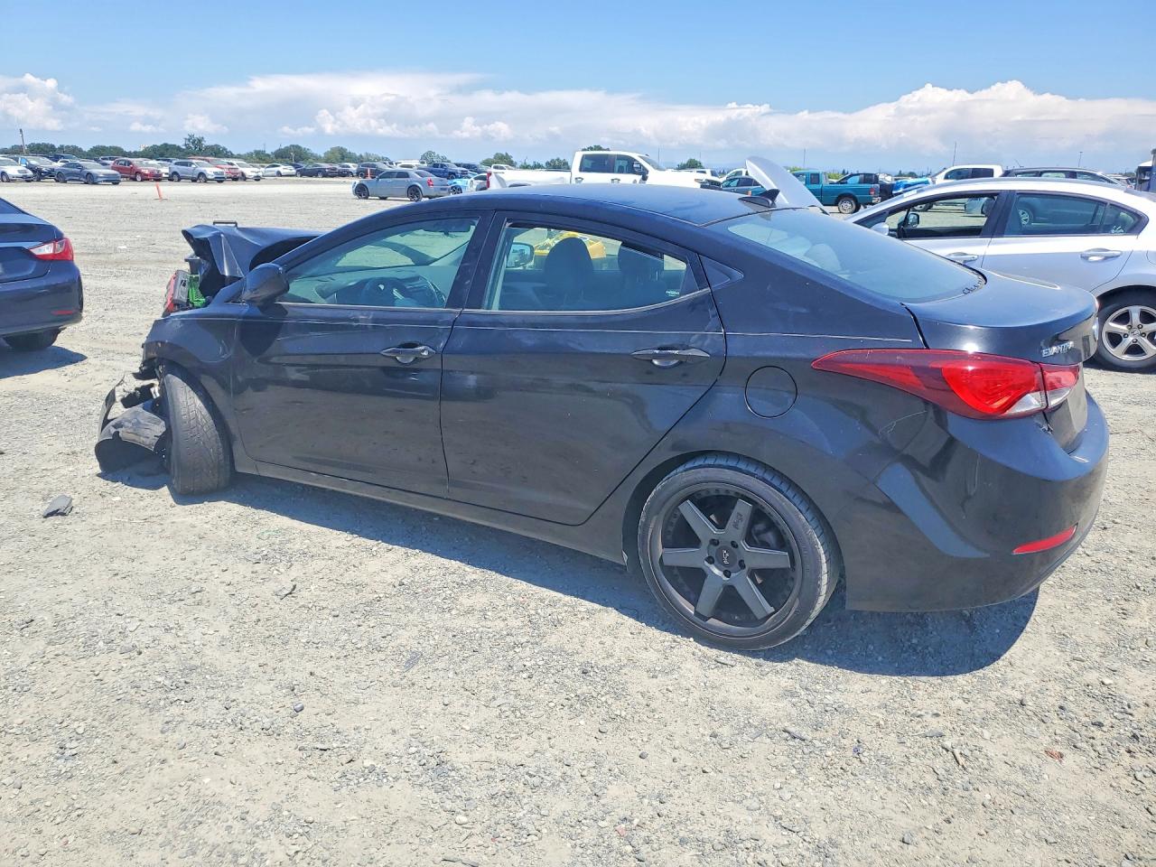 2015 Hyundai Elantra Se Черный vin: 5NPDH4AE0FH588196