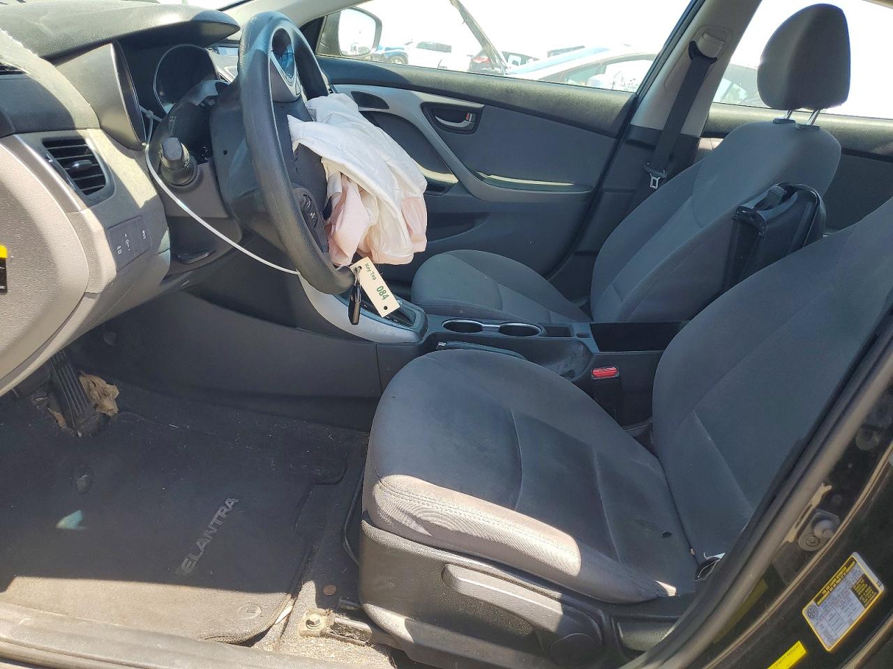 2015 Hyundai Elantra Se Черный vin: 5NPDH4AE0FH588196