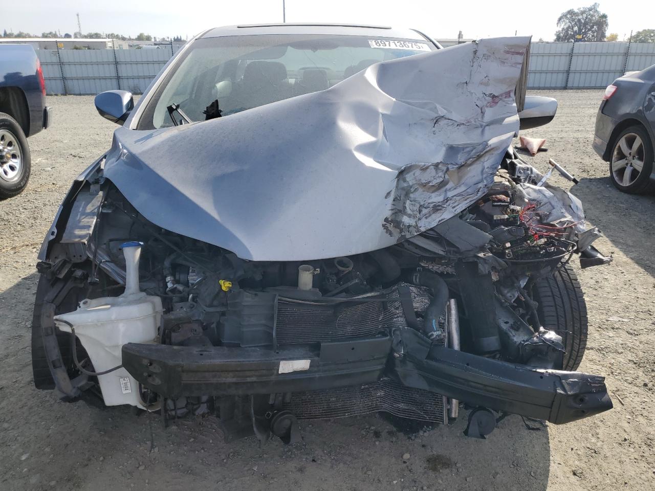 2015 Hyundai Elantra Se Silver vin: 5NPDH4AE0FH601478