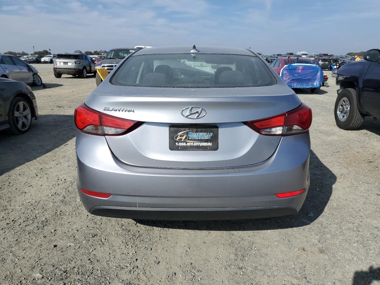 2015 Hyundai Elantra Se Silver vin: 5NPDH4AE0FH601478
