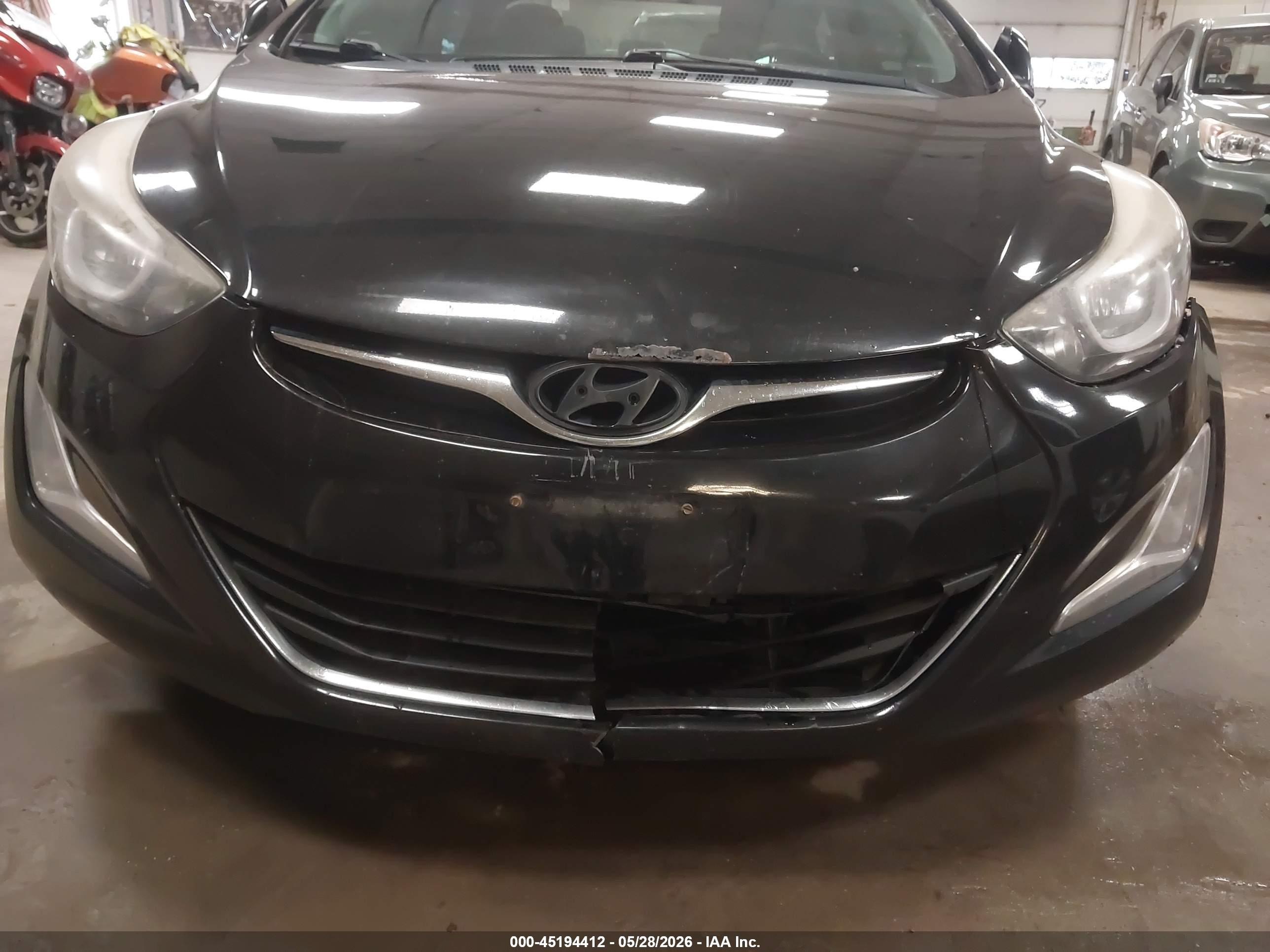 2015 Hyundai Elantra Se/sport/limited Черный vin: 5NPDH4AE0FH605269