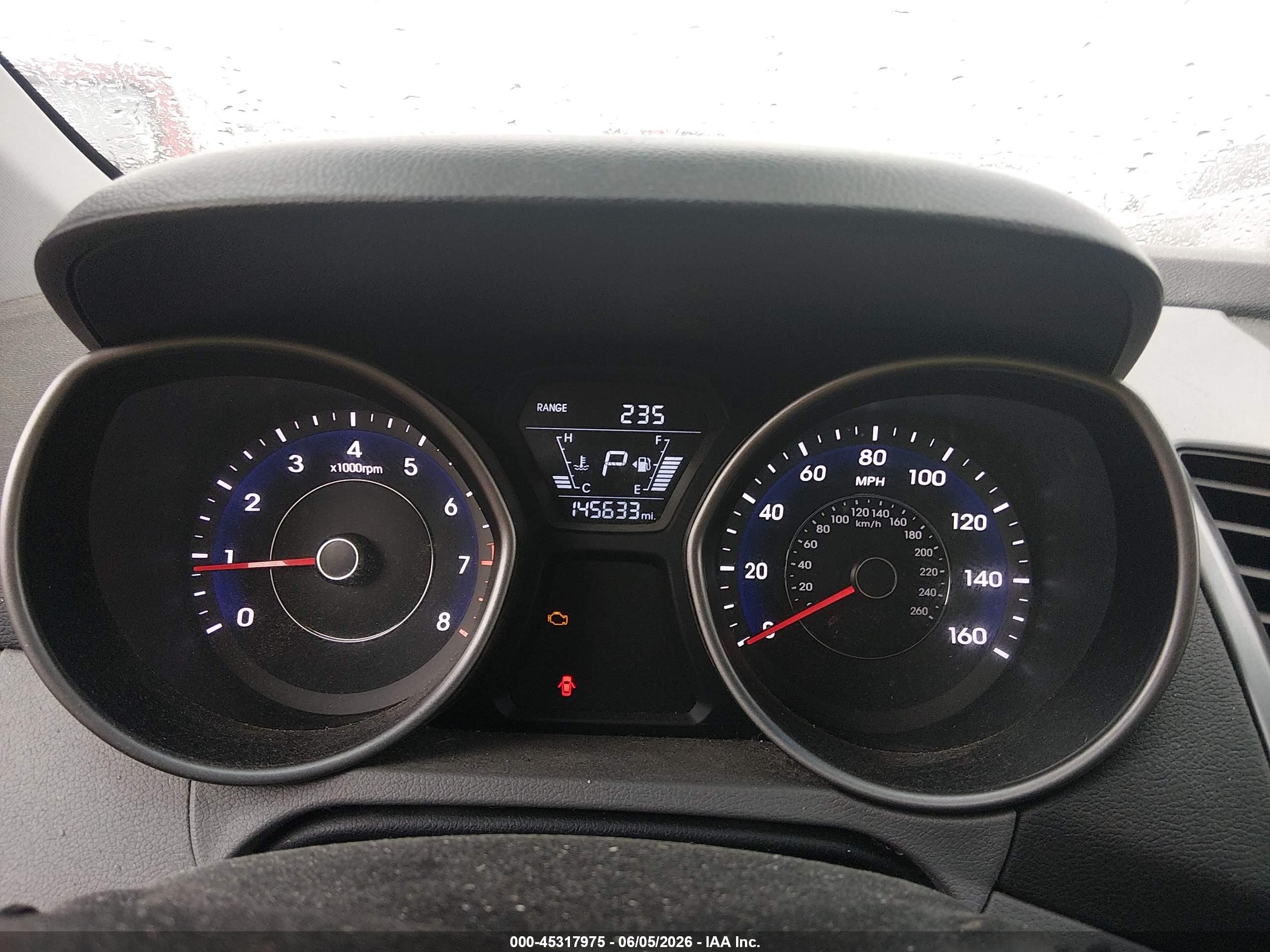 2015 Hyundai Elantra Se Blue vin: 5NPDH4AE0FH606101