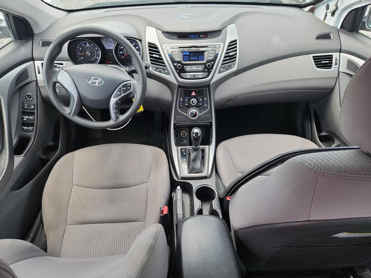 2015 Hyundai Elantra Se White vin: 5NPDH4AE0FH607071