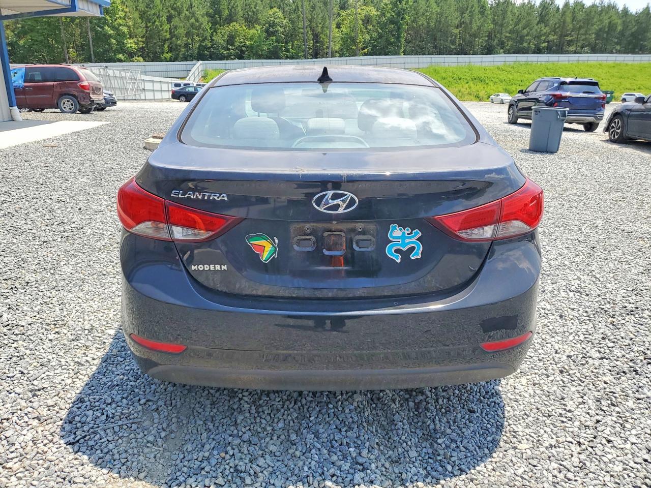 2015 Hyundai Elantra Se Black vin: 5NPDH4AE0FH611590
