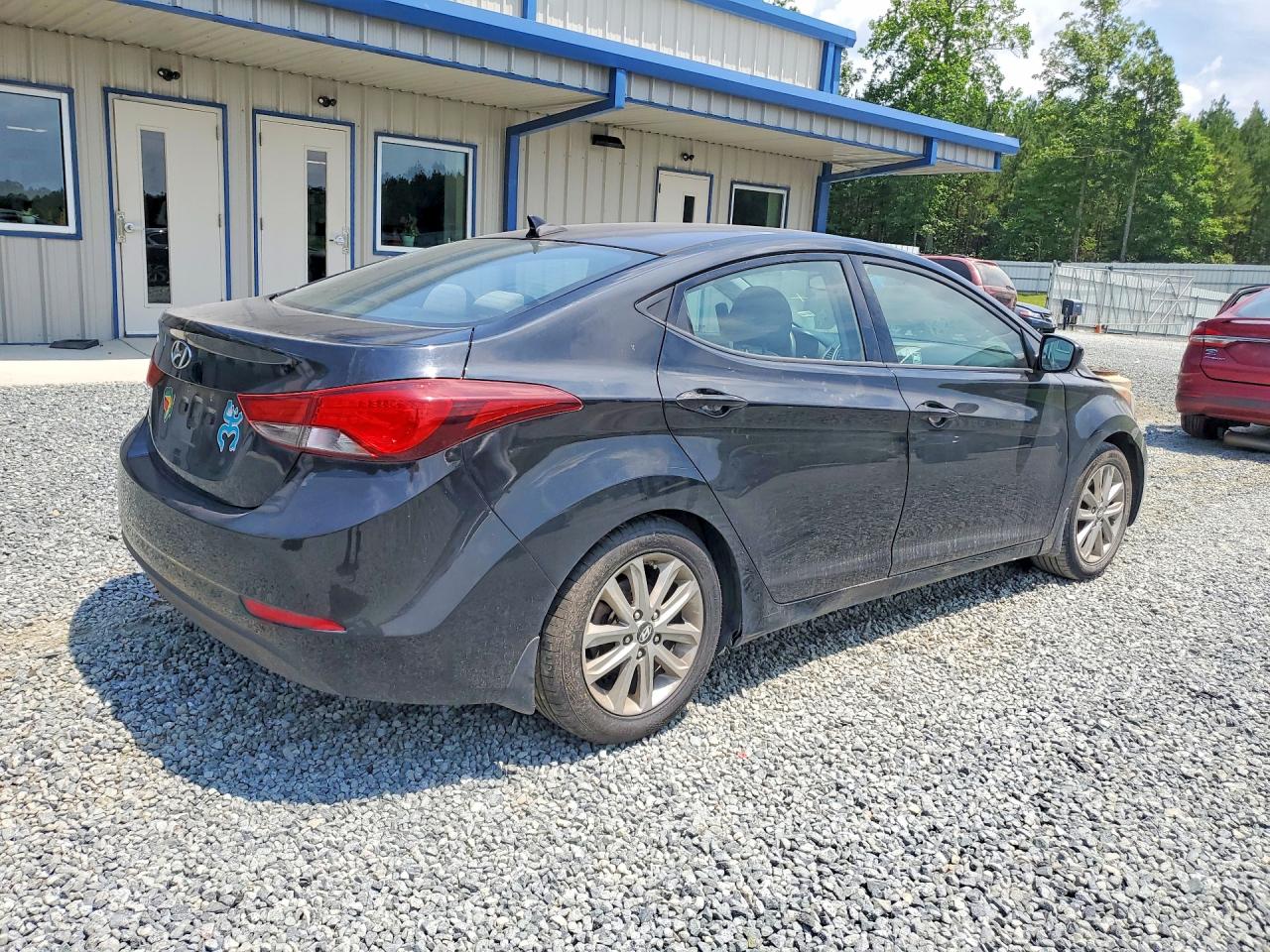2015 Hyundai Elantra Se Black vin: 5NPDH4AE0FH611590