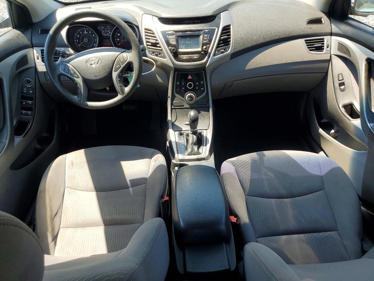 2015 Hyundai Elantra Se Black vin: 5NPDH4AE0FH611590