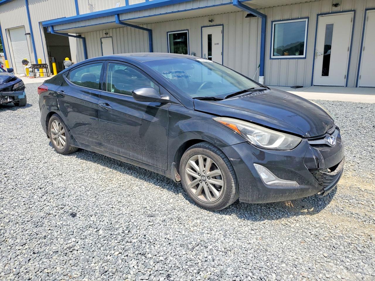 2015 Hyundai Elantra Se Black vin: 5NPDH4AE0FH611590