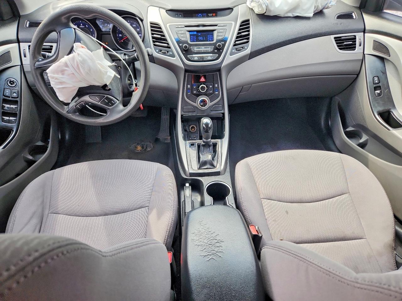 2015 Hyundai Elantra Se Черный vin: 5NPDH4AE0FH621083