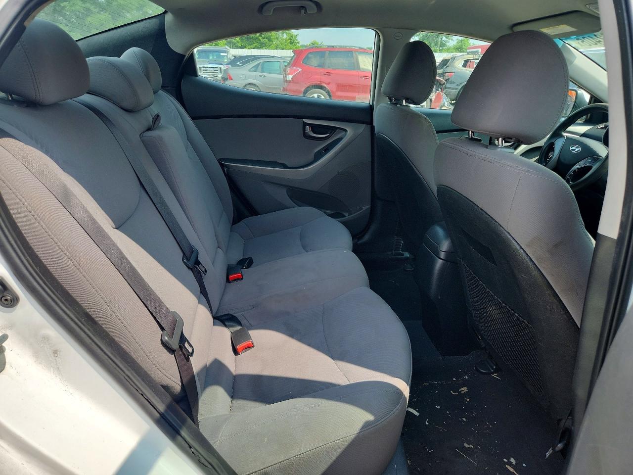 2015 Hyundai Elantra Se White vin: 5NPDH4AE0FH621150