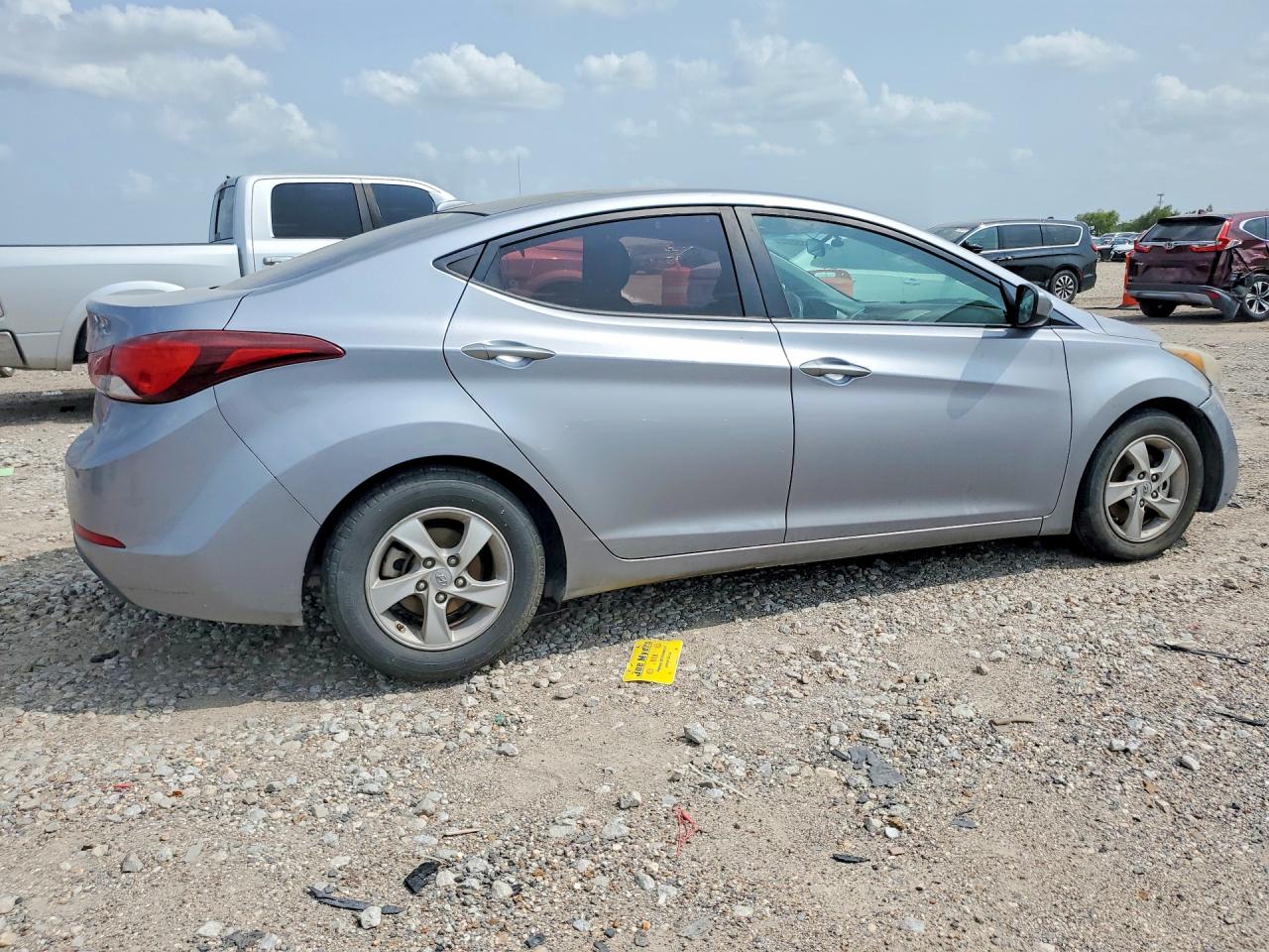 2015 Hyundai Elantra Se Silver vin: 5NPDH4AE0FH624095
