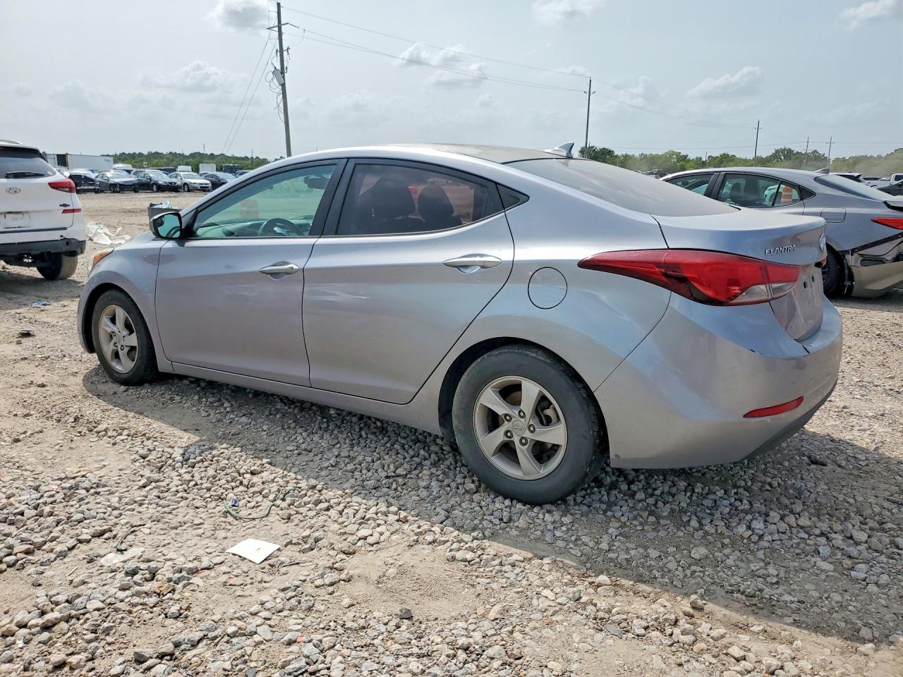 2015 Hyundai Elantra Se Silver vin: 5NPDH4AE0FH624095