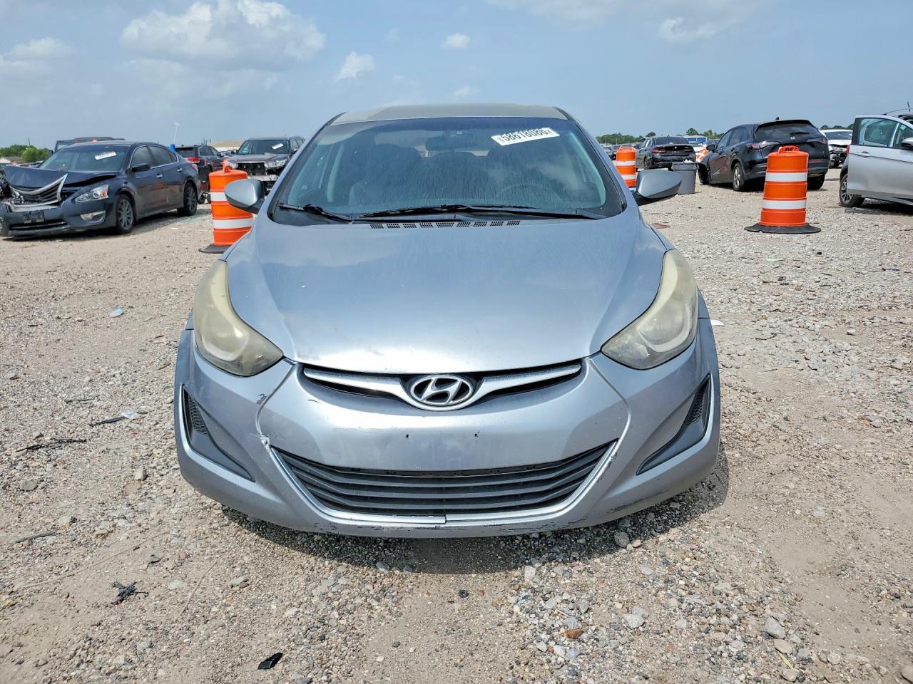 2015 Hyundai Elantra Se Silver vin: 5NPDH4AE0FH624095