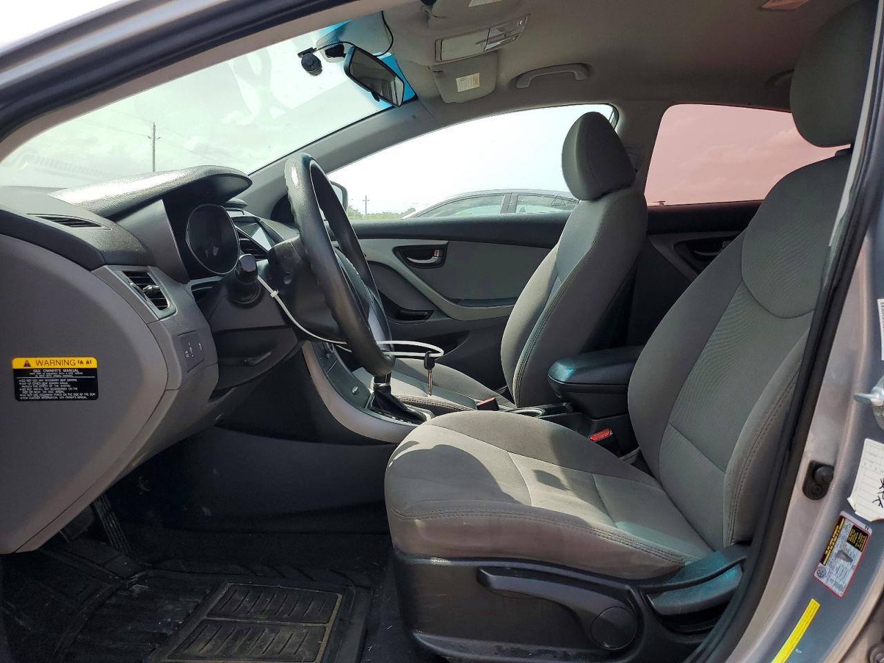 2015 Hyundai Elantra Se Silver vin: 5NPDH4AE0FH624095