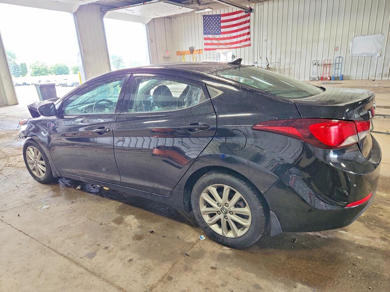 2015 Hyundai Elantra Se Black vin: 5NPDH4AE0FH629801