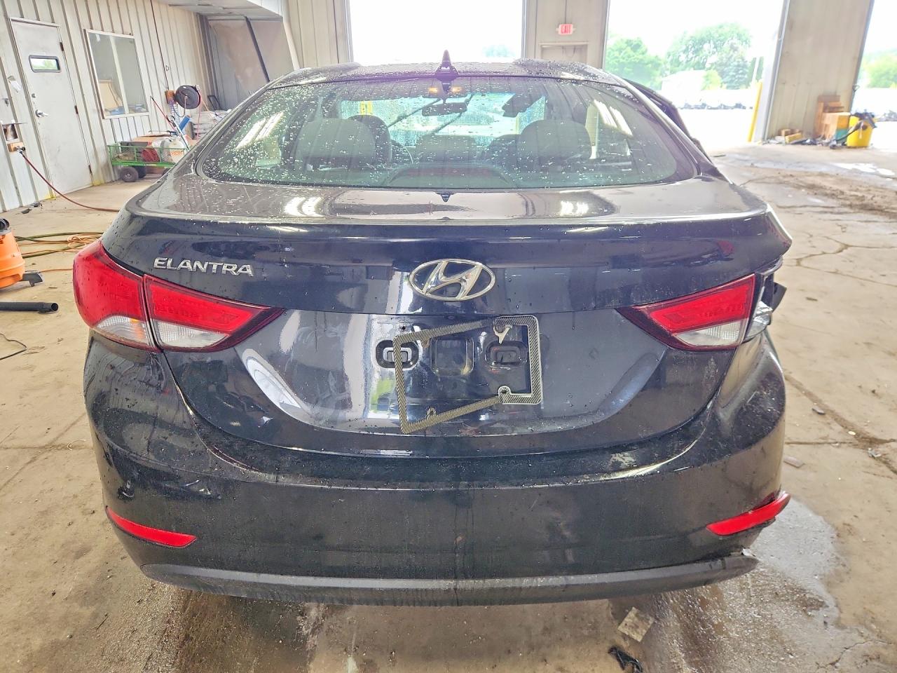 2015 Hyundai Elantra Se Black vin: 5NPDH4AE0FH629801
