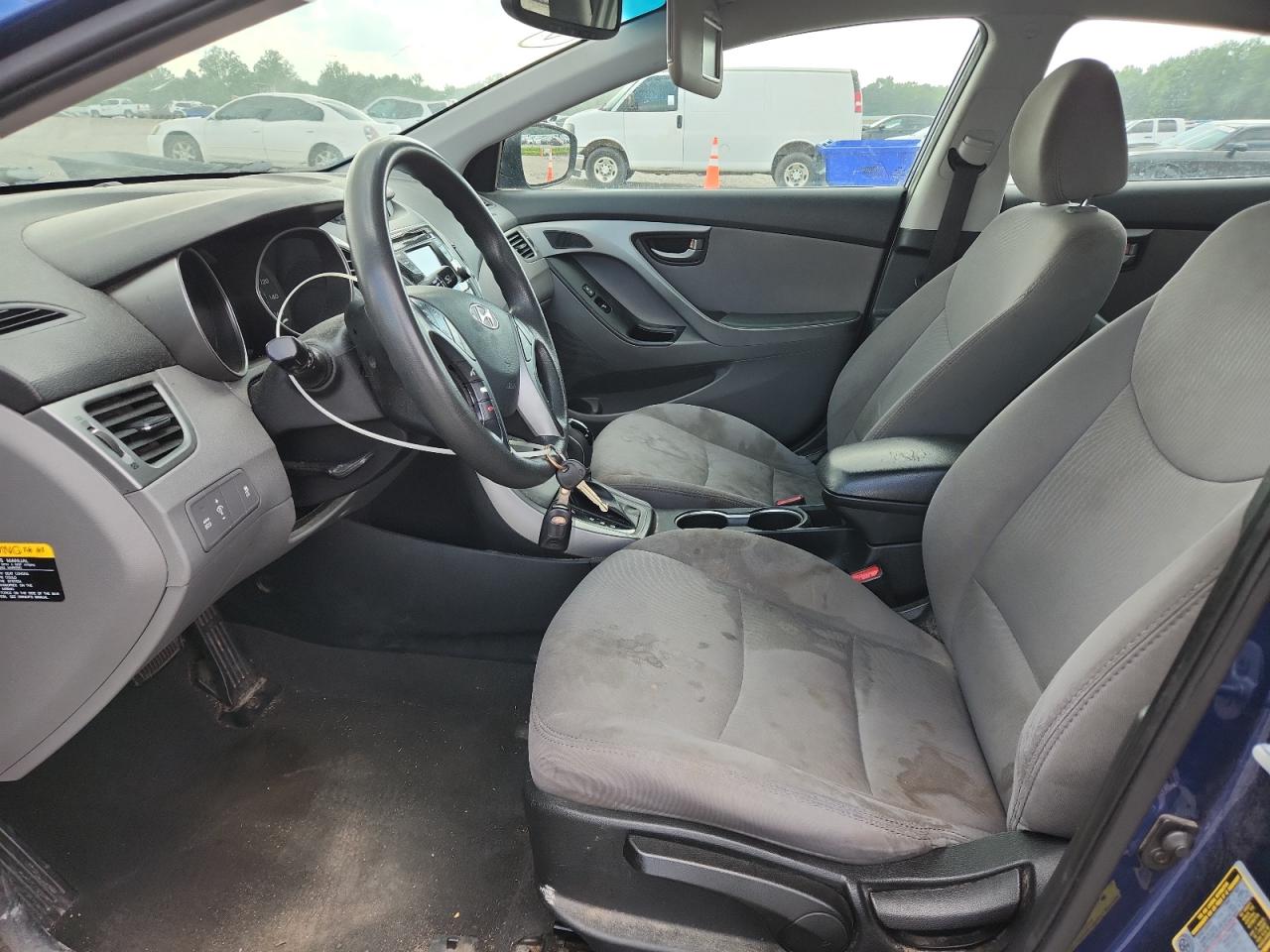 2015 Hyundai Elantra Se Blue vin: 5NPDH4AE0FH632018