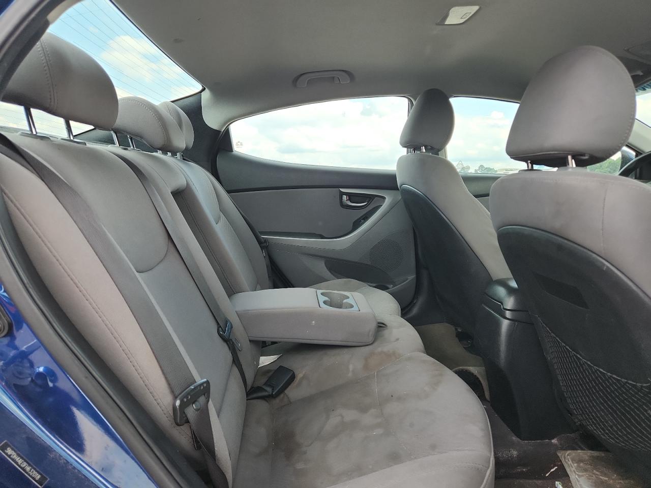 2015 Hyundai Elantra Se Blue vin: 5NPDH4AE0FH632018