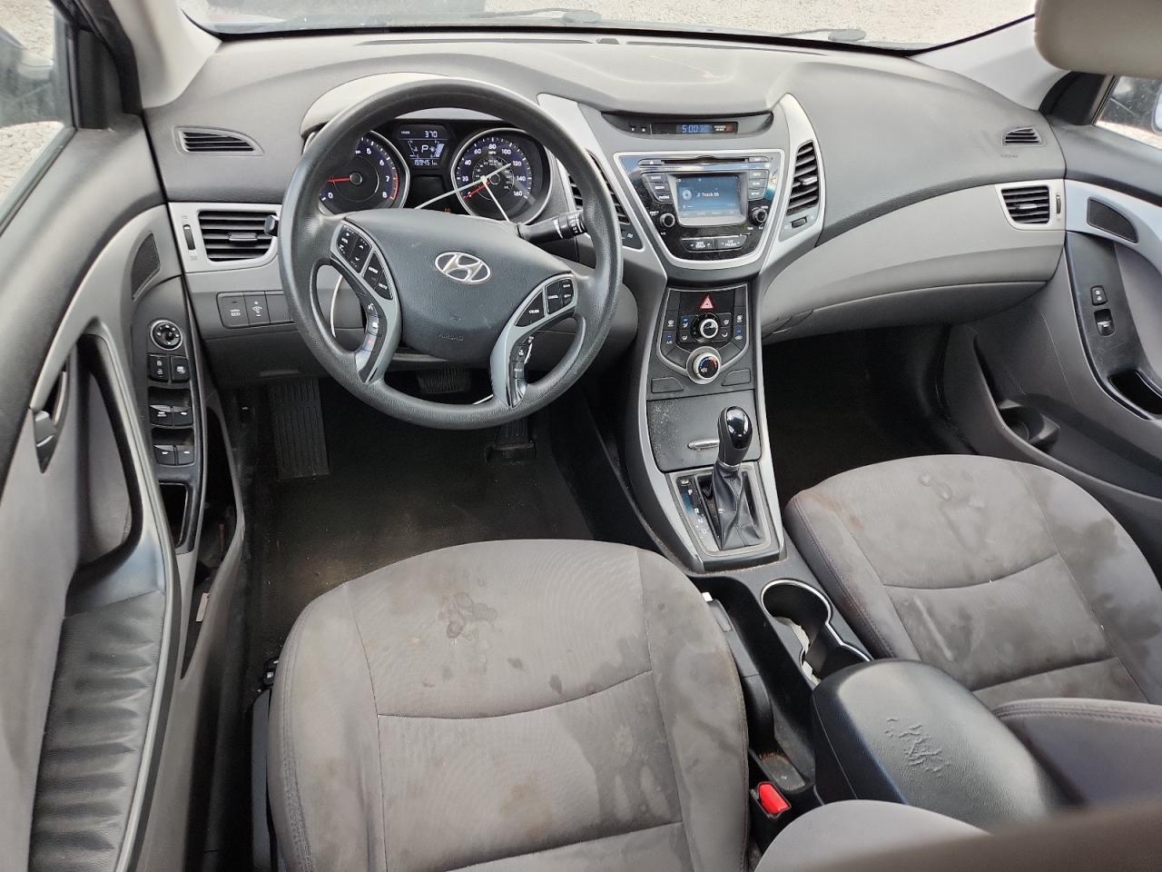 2015 Hyundai Elantra Se Blue vin: 5NPDH4AE0FH632018