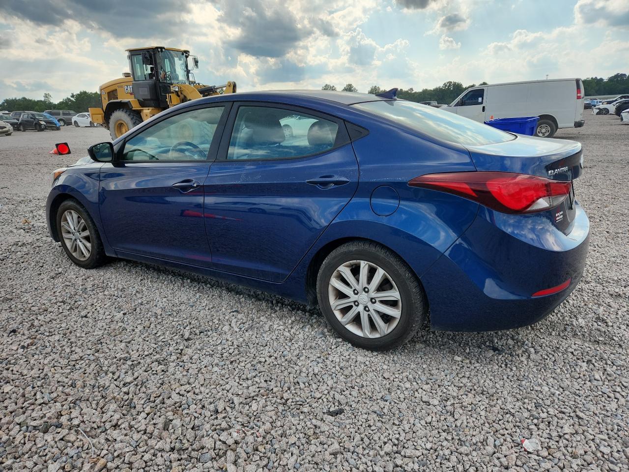 2015 Hyundai Elantra Se Blue vin: 5NPDH4AE0FH632018