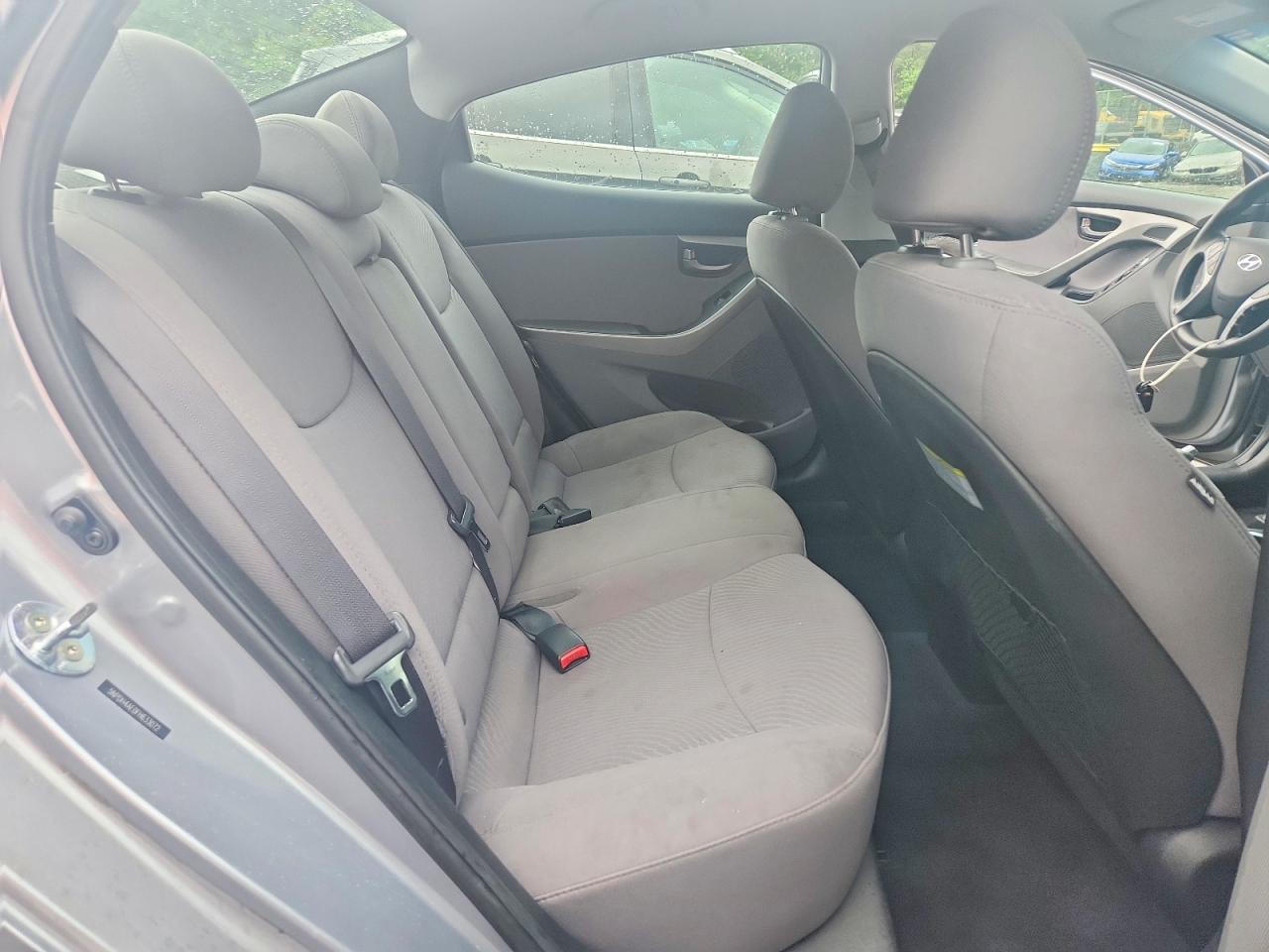 2015 Hyundai Elantra Se Gray vin: 5NPDH4AE0FH633072