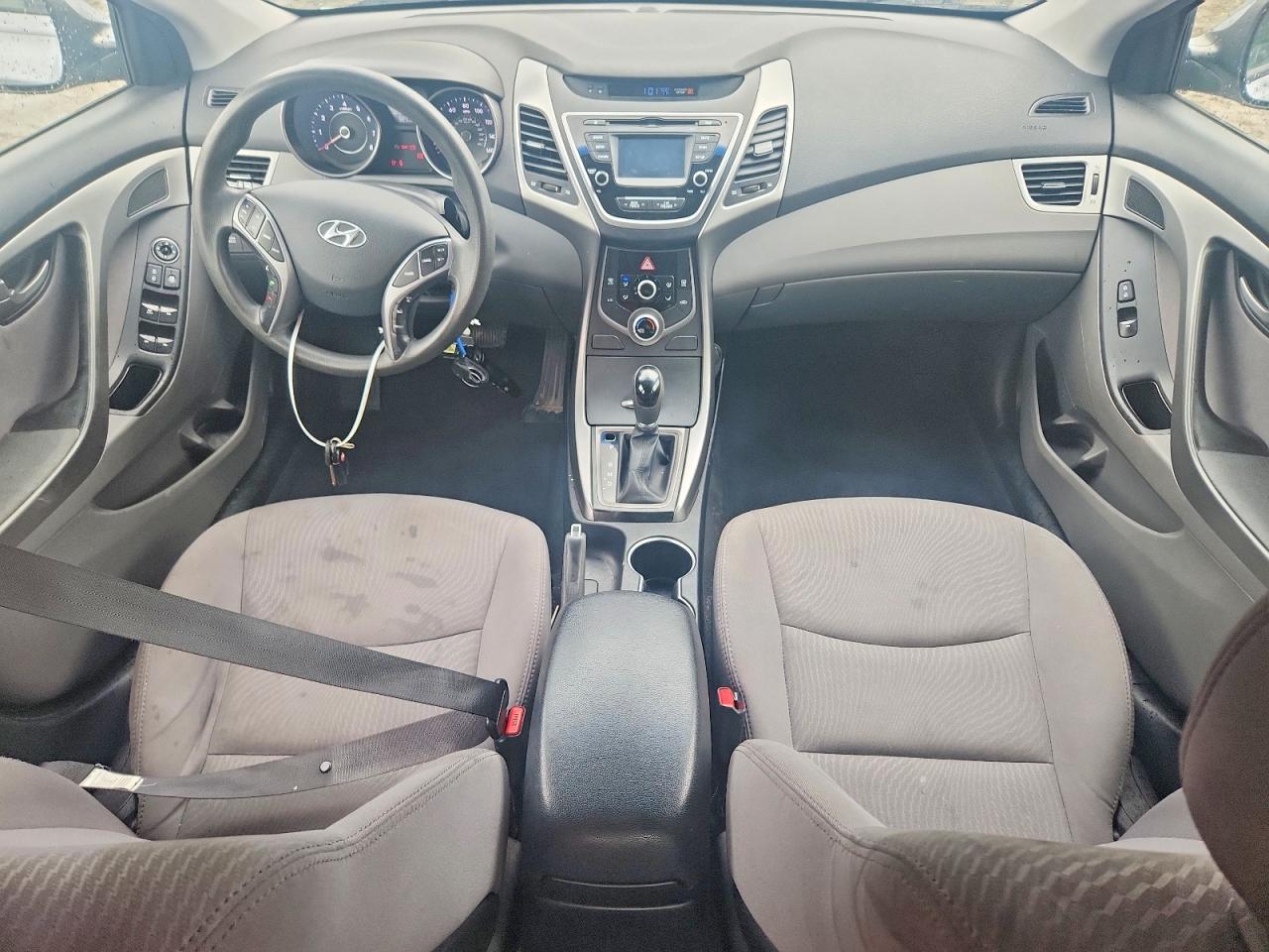 2015 Hyundai Elantra Se Gray vin: 5NPDH4AE0FH633072