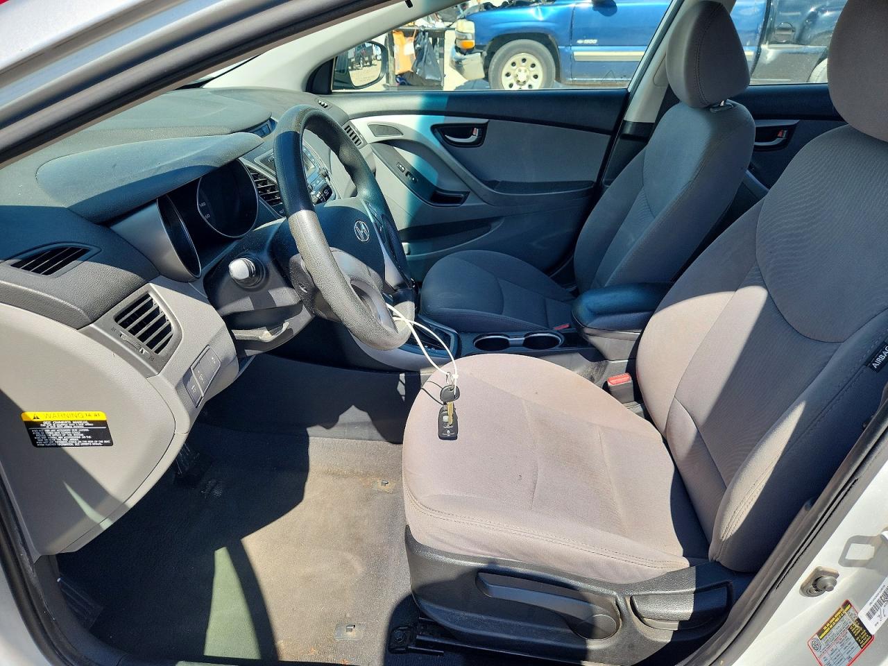 2015 Hyundai Elantra Se Silver vin: 5NPDH4AE0FH636358