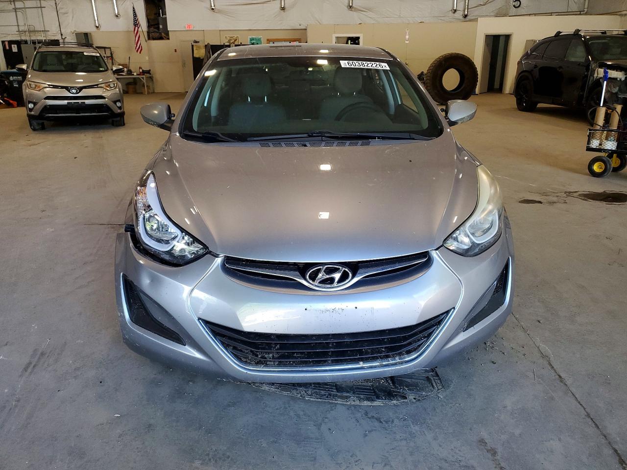 2015 Hyundai Elantra Se Silver vin: 5NPDH4AE0FH647117