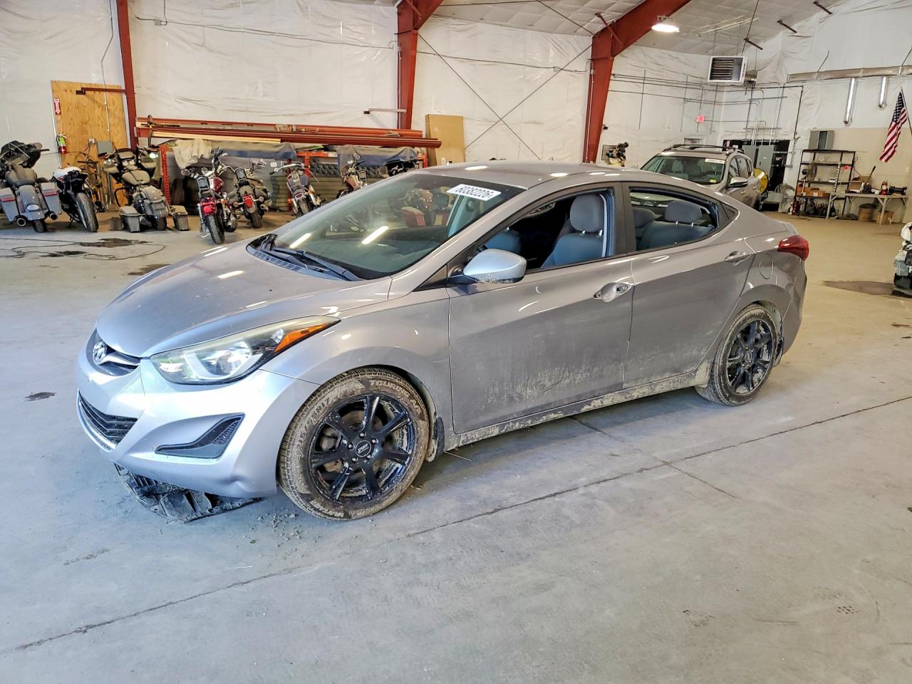 2015 Hyundai Elantra Se Silver vin: 5NPDH4AE0FH647117