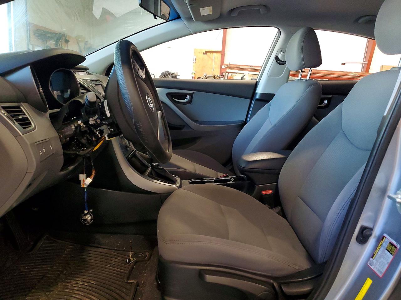 2015 Hyundai Elantra Se Silver vin: 5NPDH4AE0FH647117