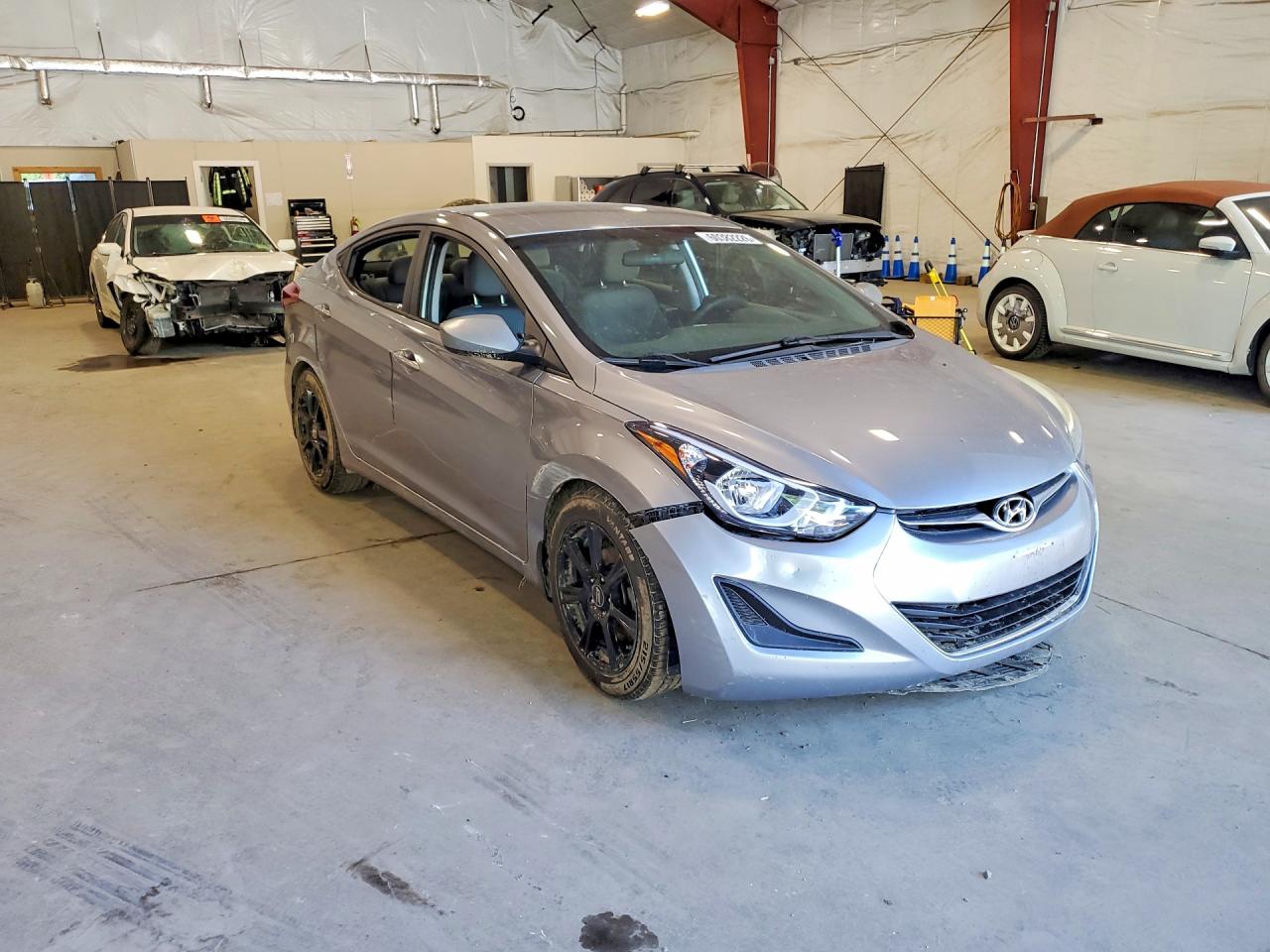 2015 Hyundai Elantra Se Silver vin: 5NPDH4AE0FH647117