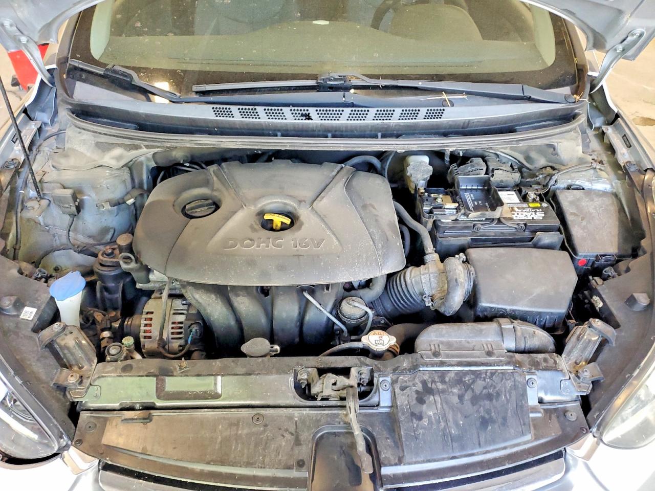 2015 Hyundai Elantra Se Silver vin: 5NPDH4AE0FH647117