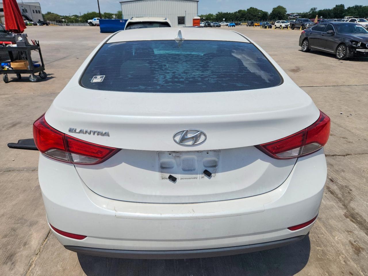 2015 Hyundai Elantra Se Белый vin: 5NPDH4AE0FH650034