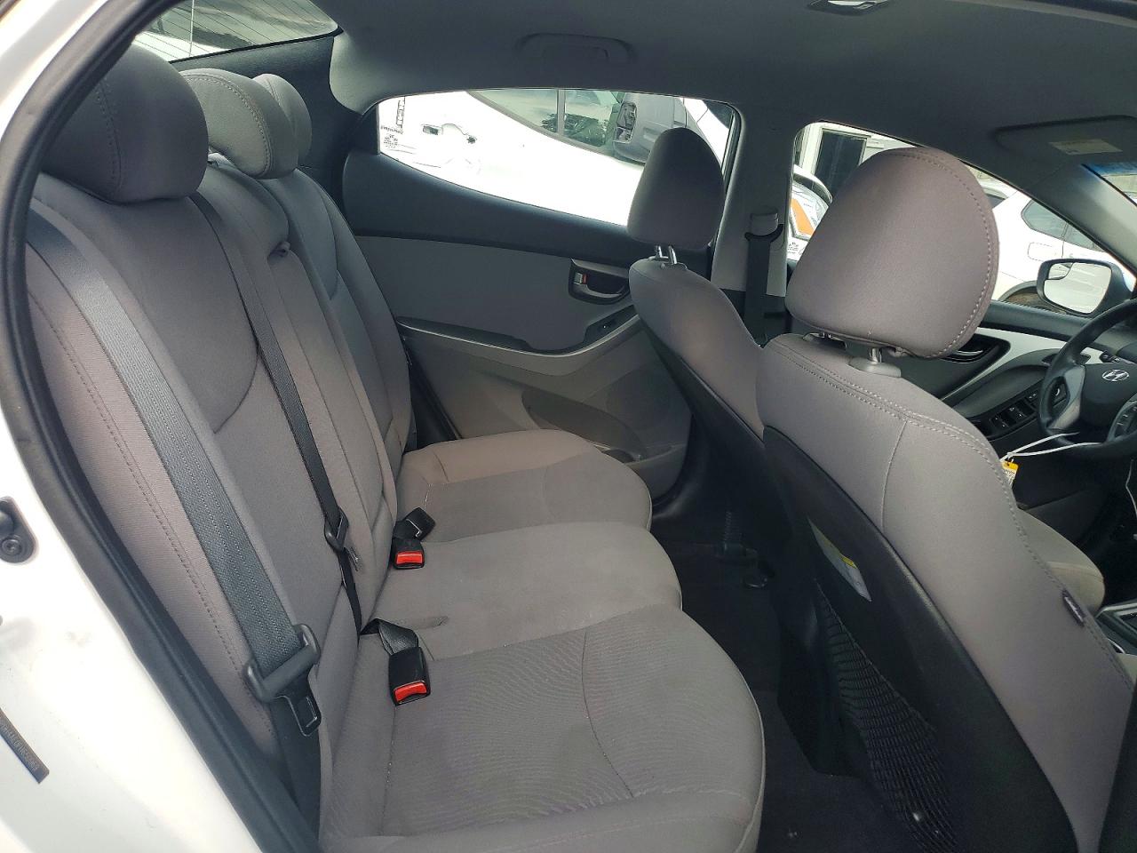 2015 Hyundai Elantra Se White vin: 5NPDH4AE0FH650969