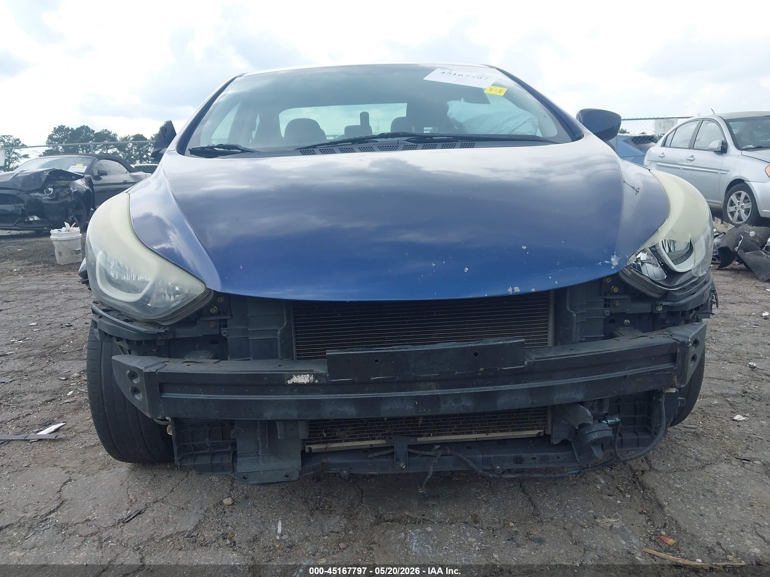 2015 Hyundai Elantra Se Dark Blue vin: 5NPDH4AE0FH652091