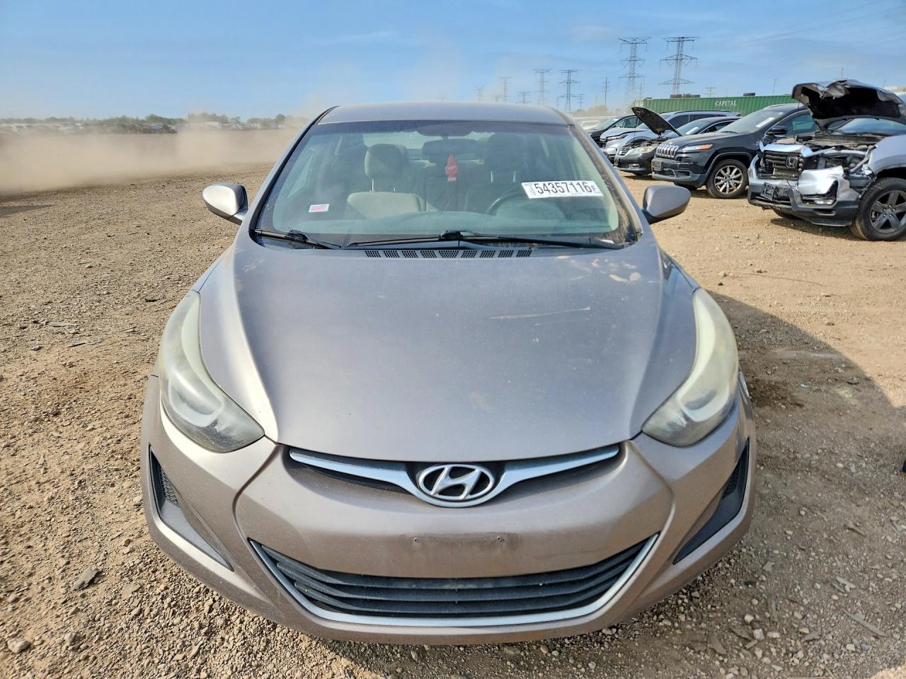 2016 Hyundai Elantra Se Tan vin: 5NPDH4AE0GH682015