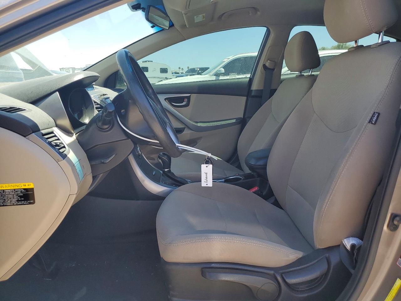 2016 Hyundai Elantra Se Желто-коричневый vin: 5NPDH4AE0GH694987