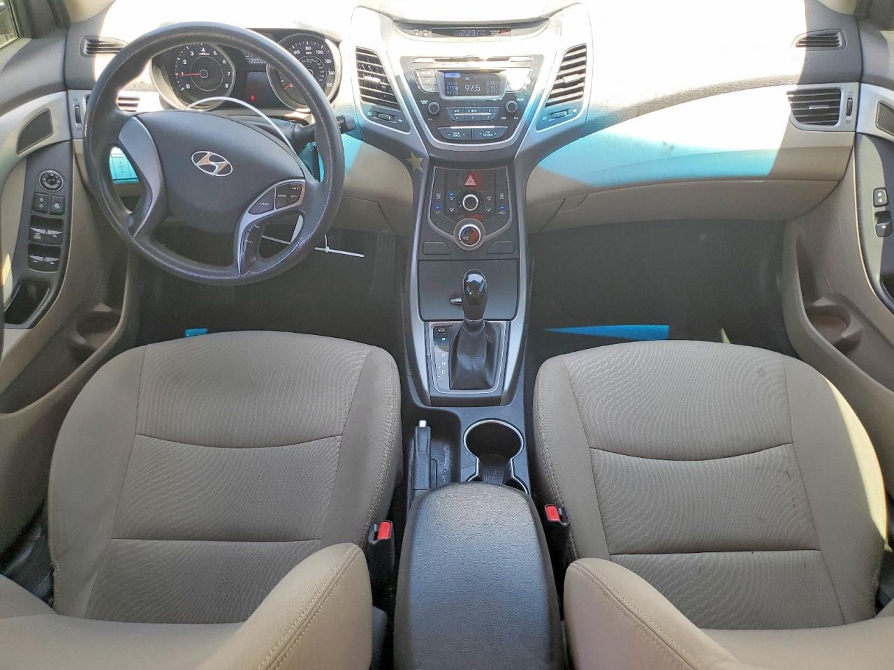 2016 Hyundai Elantra Se Желто-коричневый vin: 5NPDH4AE0GH694987