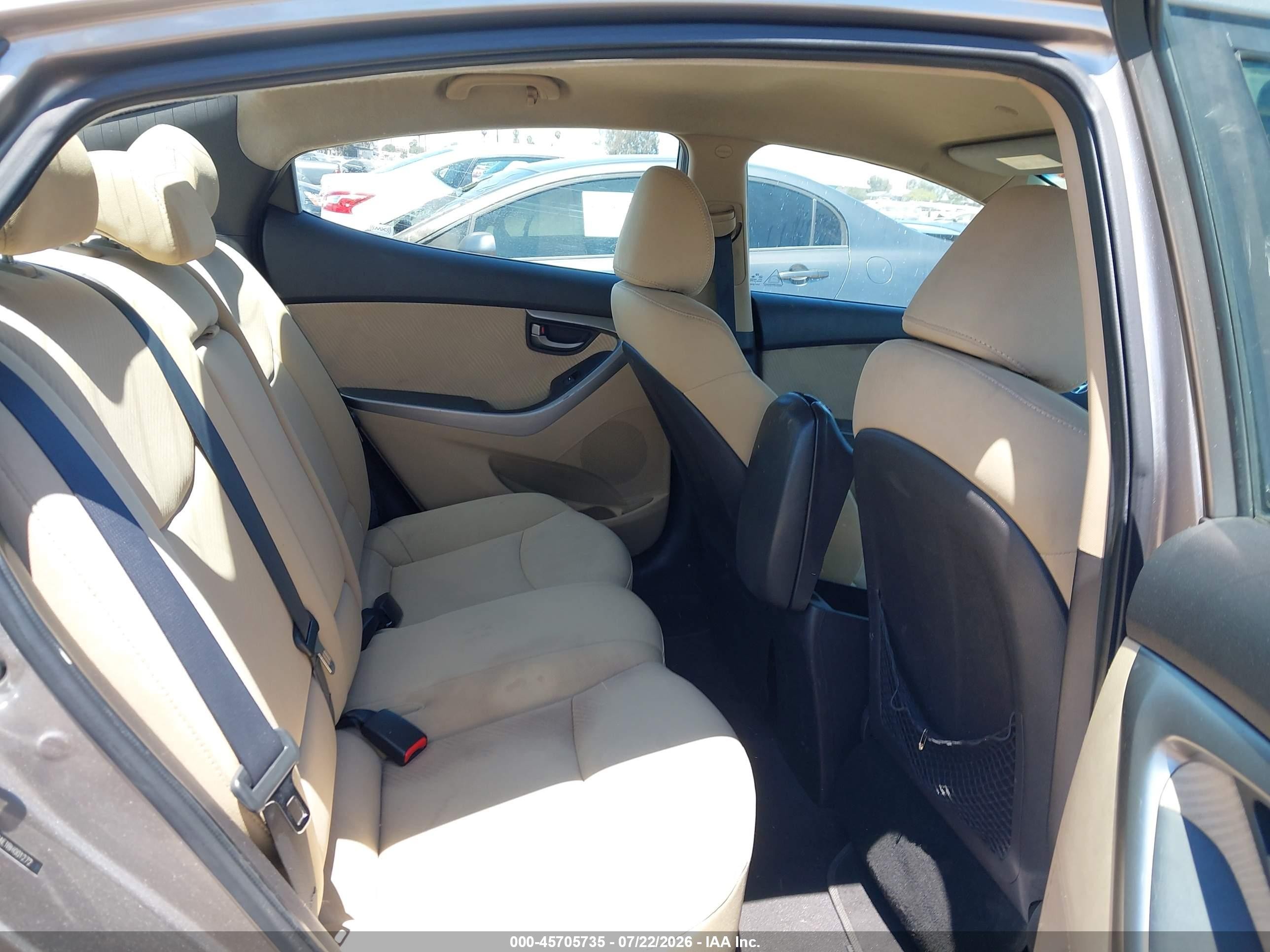 2011 Hyundai Elantra Gls Серый vin: 5NPDH4AE1BH001272