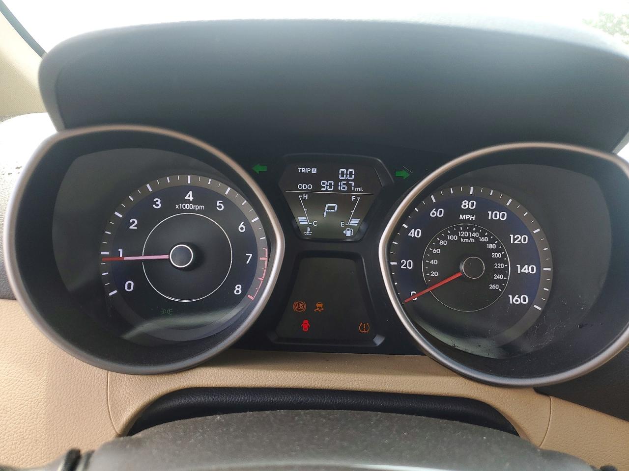 2011 Hyundai Elantra Gls White vin: 5NPDH4AE1BH005354