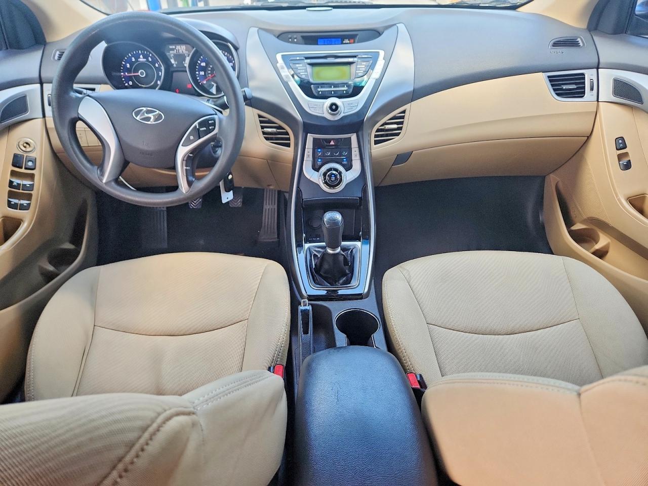 2011 Hyundai Elantra Gls Beige vin: 5NPDH4AE1BH005533