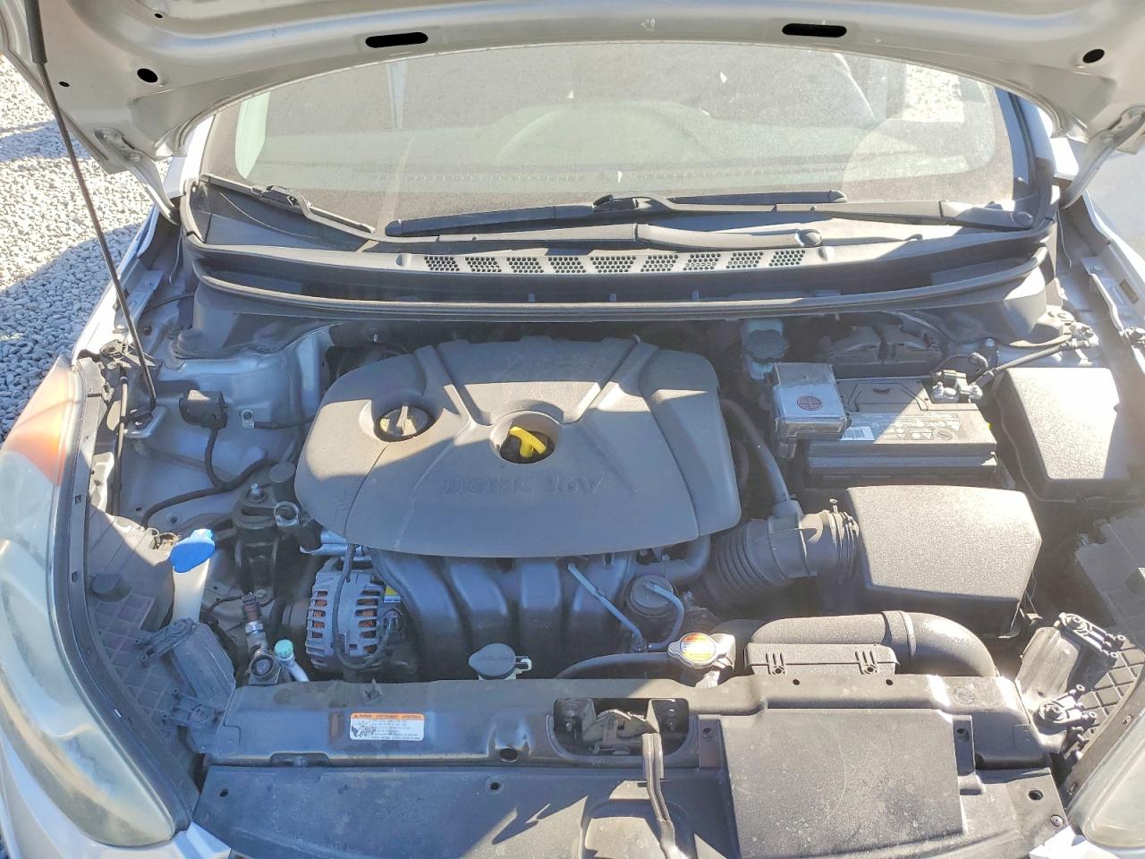 2011 Hyundai Elantra Gls Silver vin: 5NPDH4AE1BH019173