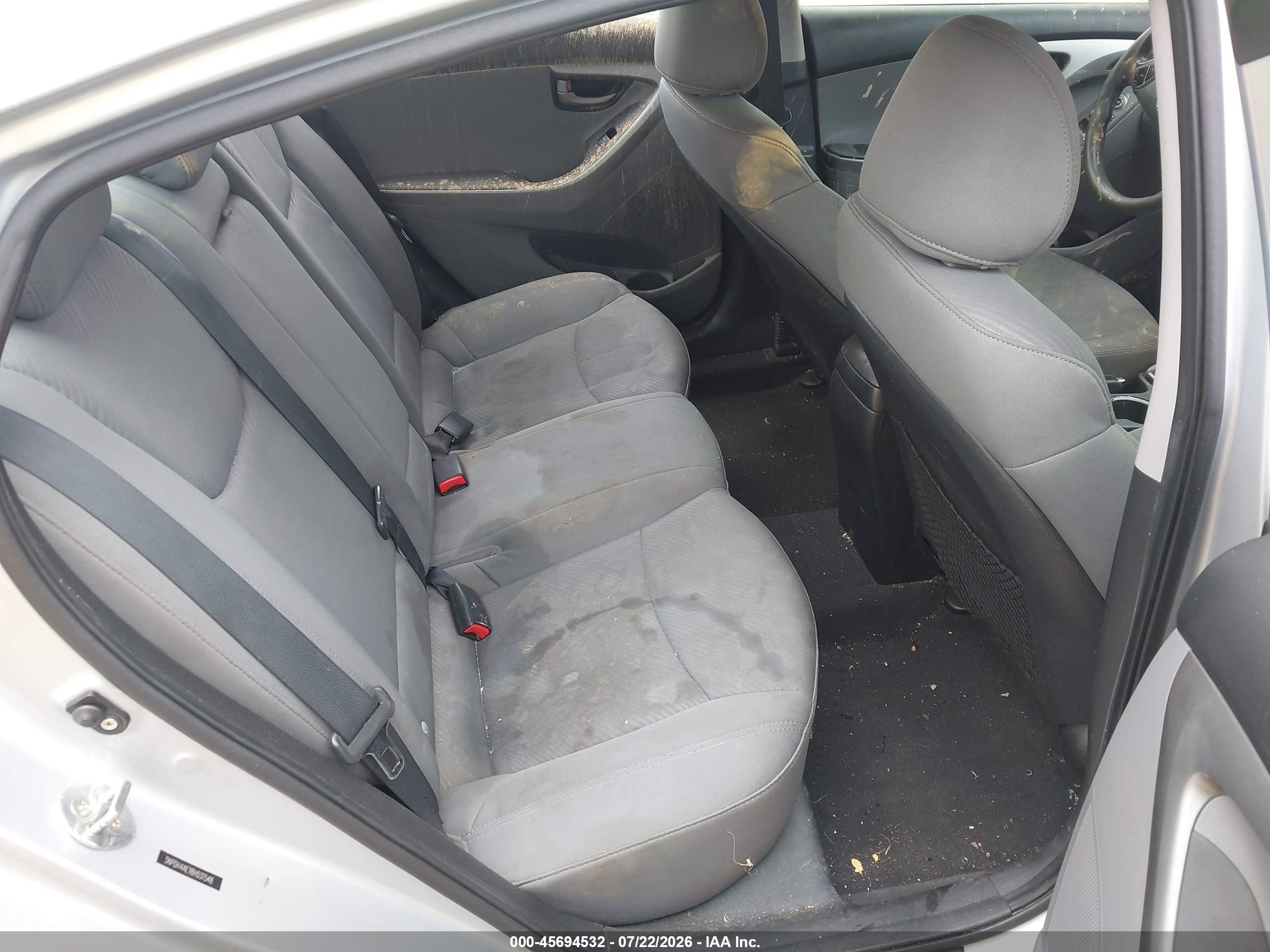 2011 Hyundai Elantra Gls Silver vin: 5NPDH4AE1BH031548
